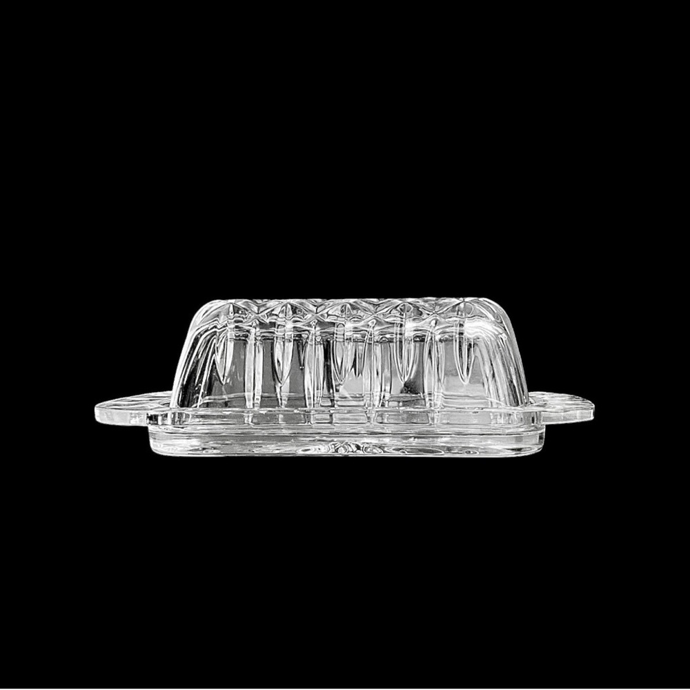 Gorham “Lady Anne” Crystal Butter Dish, Bridal Shower Gift Idea